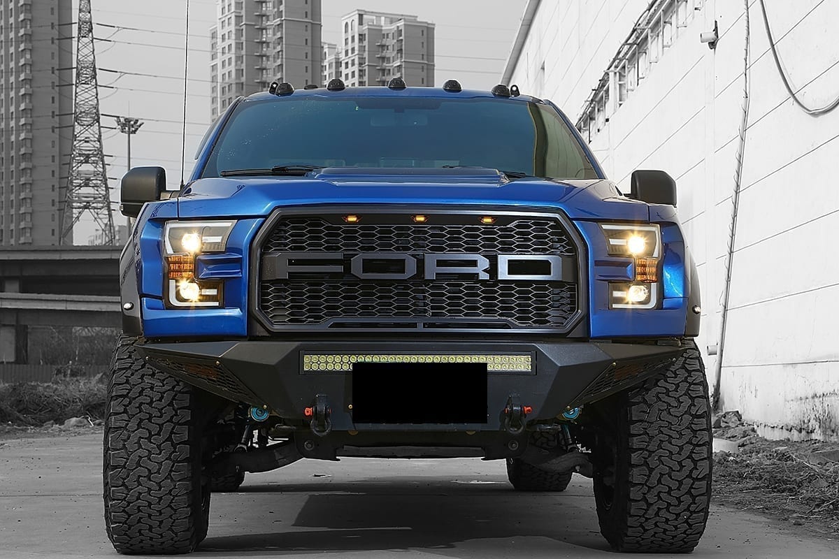 AlphaRex Bezel & Wiring Kit For 15-17 Ford F150 - 211021 for 2015-2017 Ford F 150 - alternate view