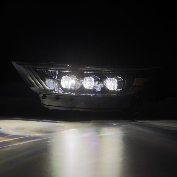 AlphaRex 15-17 Ford Mustang NOVA LED Proj HL Alpha-Black w/Activ Light/Seq. Signal + Switchback DRL - 880114