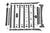 Roof Rack | FR & RR 40 Inch Single Row BLK LEDs | Ford F-150 2WD/4WD (15-18)