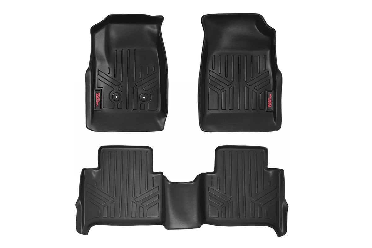 Floor Mats | FR &amp; RR | Crew | Chevy/GMC Canyon/Colorado 2WD/4WD (2015-2022)