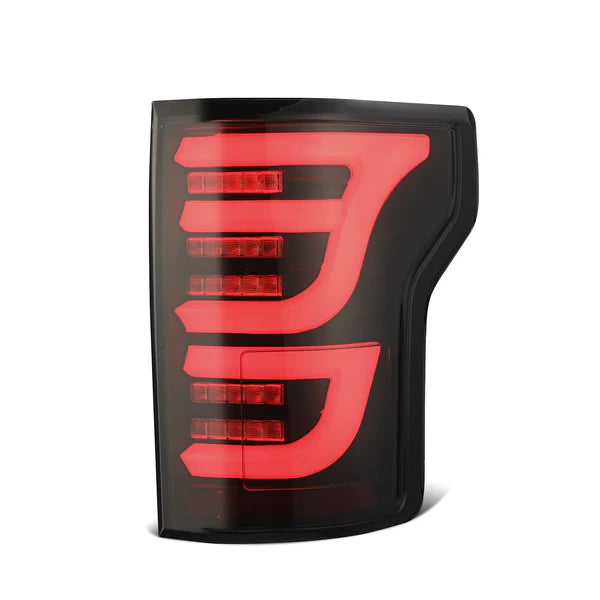 AlphaRex 15-20 Ford F150 Luxx-Series LED Tail Lights Alpha-Black - 652040