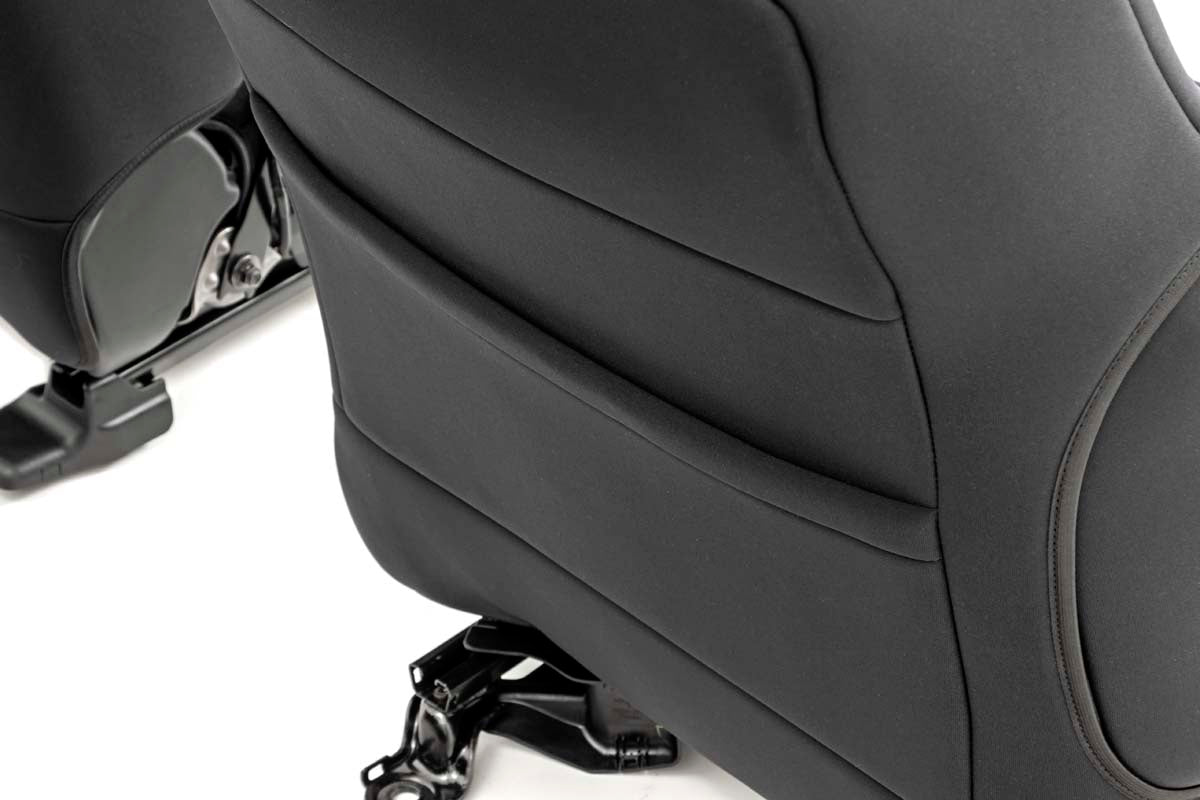 Seat Covers | FR &amp; RR | Double Cab | Toyota Tacoma 2WD/4WD (2016-2023)