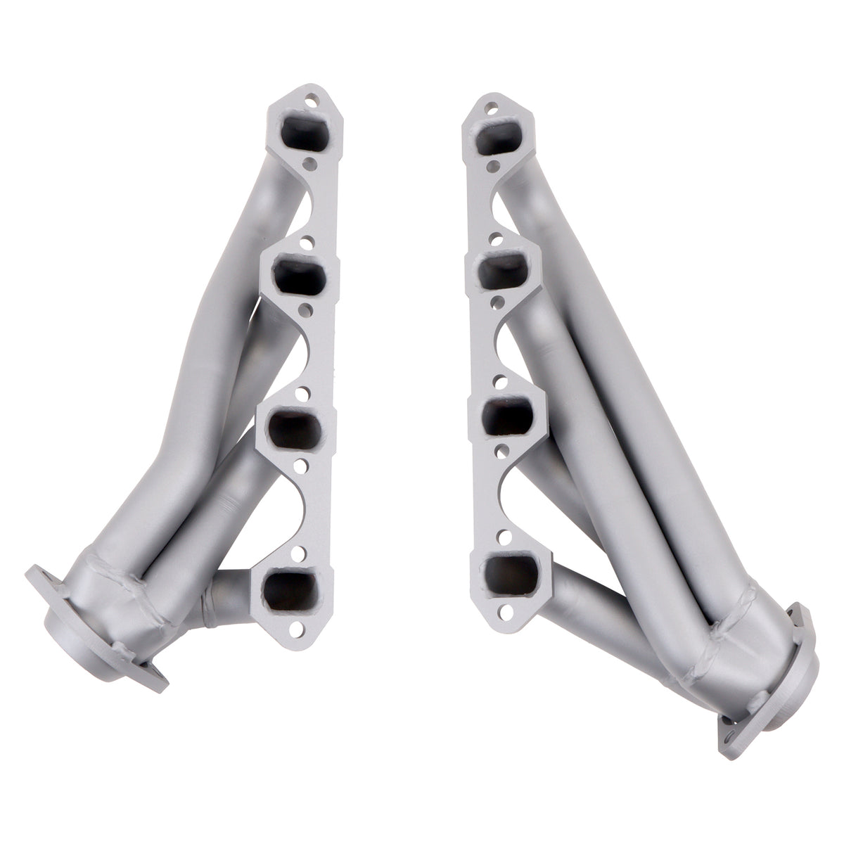 BBK 79-93 Mustang 351 Swap Shorty Unequal Length Exhaust Headers - 1-5/8 Titanium Ceramic - 1511