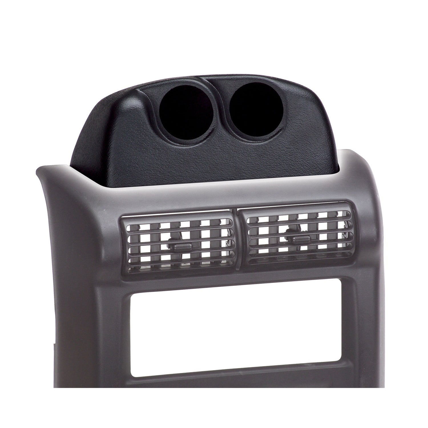 Autometer 97-06 Jeep Wrangler TJ Black Dual Dash Pod - 15219