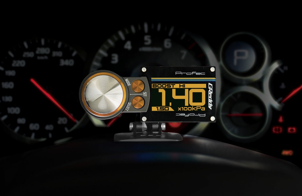 GReddy - GReddy Profec - Electronic Boost Controller (8-Bar boost reading) Amber (OLED) - 15500221