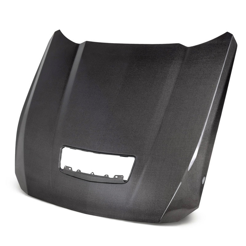 Anderson Composites 2024 Ford Mustang Type-OE Double Sided Carbon Fiber Hood - AC-HD24FDMU-OE-DS
