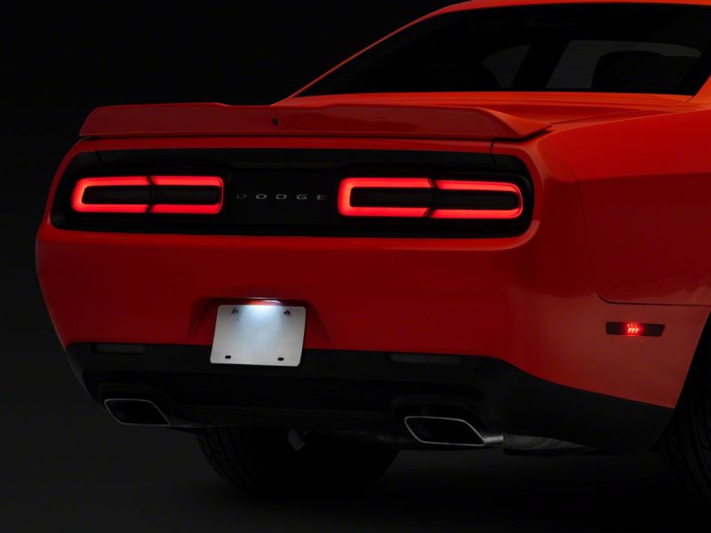 Raxiom 15-23 Dodge Challenger Axial Series LED License Plate Lamps - CH3214
