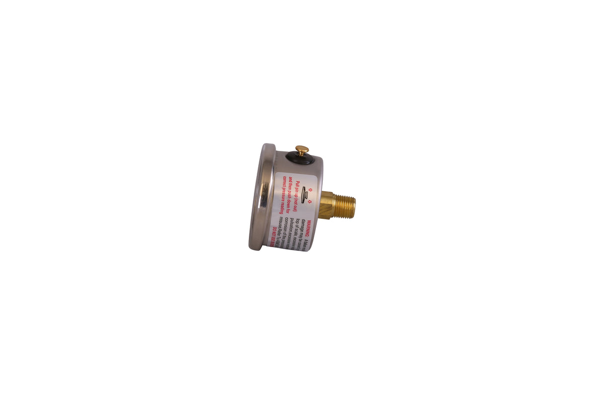 Aeromotive 0-15 PSI Fuel Pressure Gauge - 15632