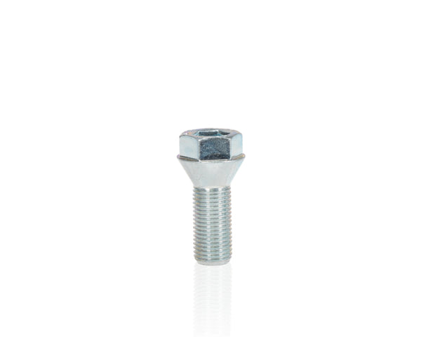 Eibach Wheel Bolt M12 x 1.5 x 26mm x 17mm Hex Taper Seat - S1-1-12-50-26-17 by Eibach - front view