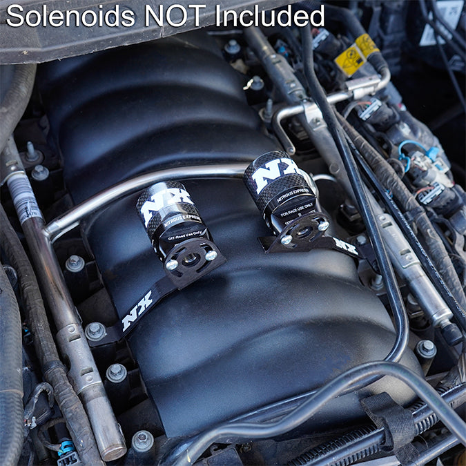 Nitrous Express LS3 Solenoid Bracket (Pair) - 15799