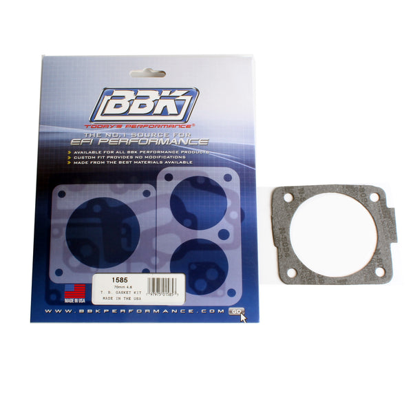 BBK 96-04 Ford Mustang Truck 4.6 5.4 70 75mm Throttle Body Gasket Kit - 1585
