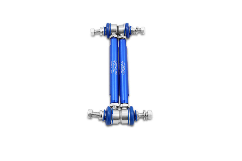 SuperPro - Front Sway Bar Link Kit - Heavy Duty Adjustable (210mm-260mm Length, 10mm Studs) - TRC10160 for 2001-2013 Toyota H