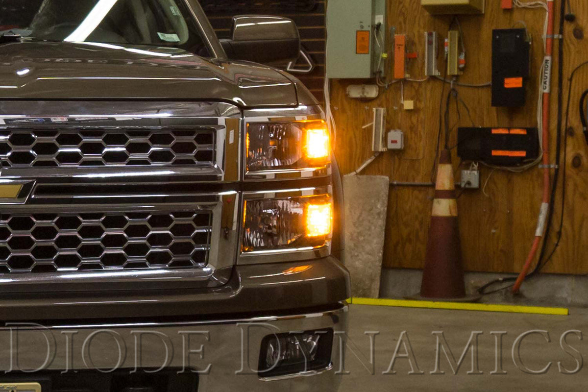 Diode Dynamics - Front Turn Signal LEDs for 2014-2018 Chevrolet Silverado (four) - DD0114Q