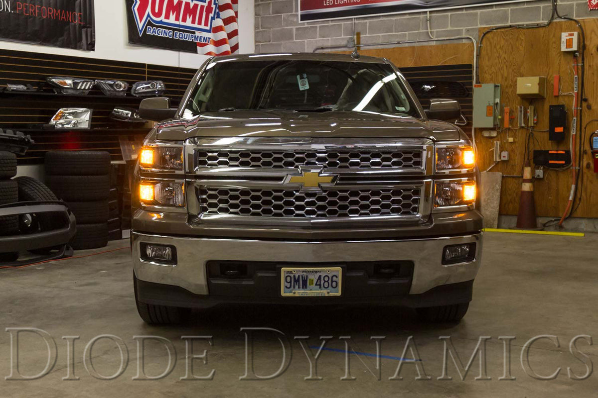 Diode Dynamics - Front Turn Signal LEDs for 2014-2018 Chevrolet Silverado (four) - DD0114Q