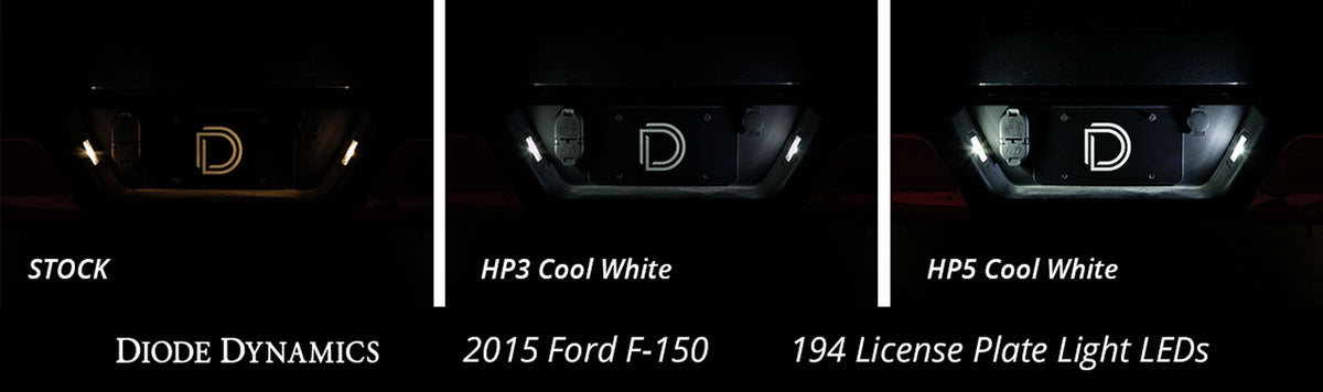 Diode Dynamics - License Plate LEDs for 2018-2026 Ford F-150 (pair) - DD0336P