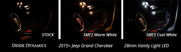 Diode Dynamics - Vanity Light LEDs for 2014-2026 Jeep Grand Cherokee (four) - DD0047Q