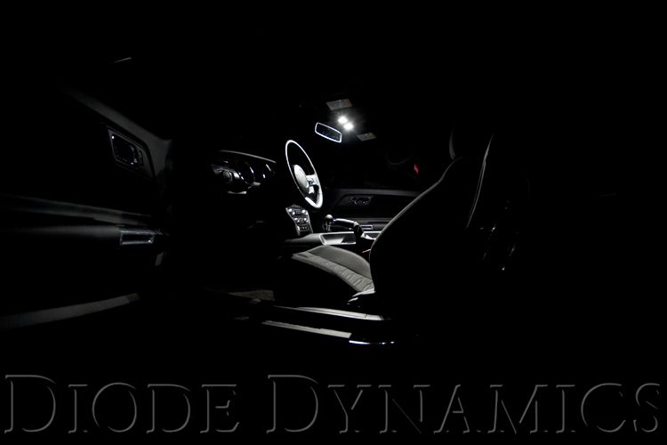Diode Dynamics Mustang Interior Light Kit 15-17 Mustang Stage 2 - Cool - White - DD0226 for 2015-2017 Ford Mustang - close-up