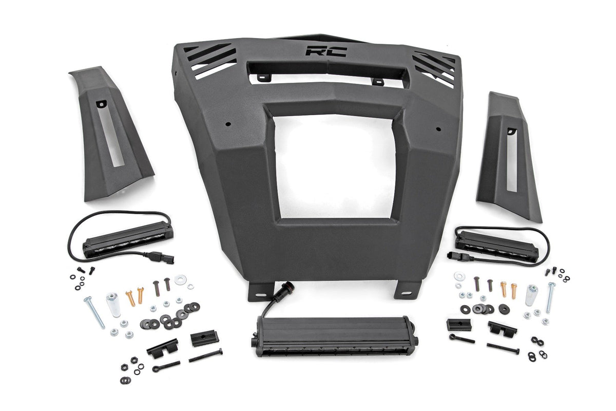 LED Light | Bumper Mount | 12&quot; and 6&quot; Pair Combo | Can-Am Defender HD 8/HD 9/HD 10