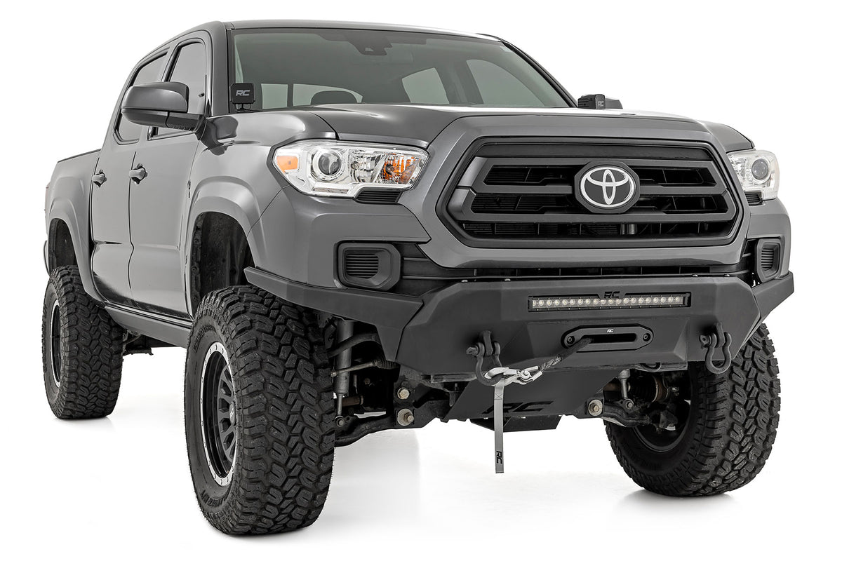 Front Bumper |High Clearance | Hybrid | 20&quot; Blk LED | Toyota Tacoma (16-23)