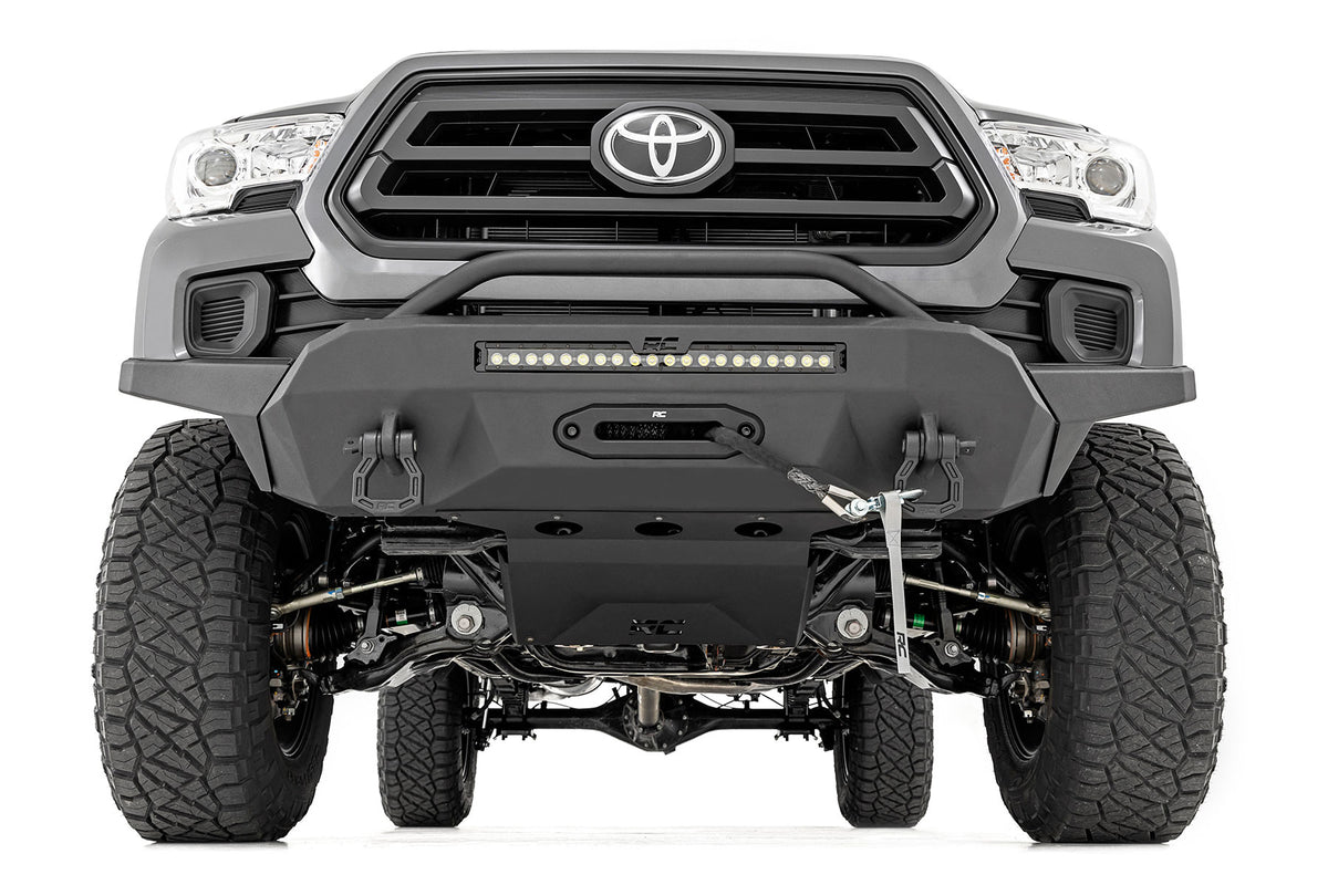 Front Bumper |High Clearance | Hybrid | 20&quot; Blk LED | Toyota Tacoma (16-23)