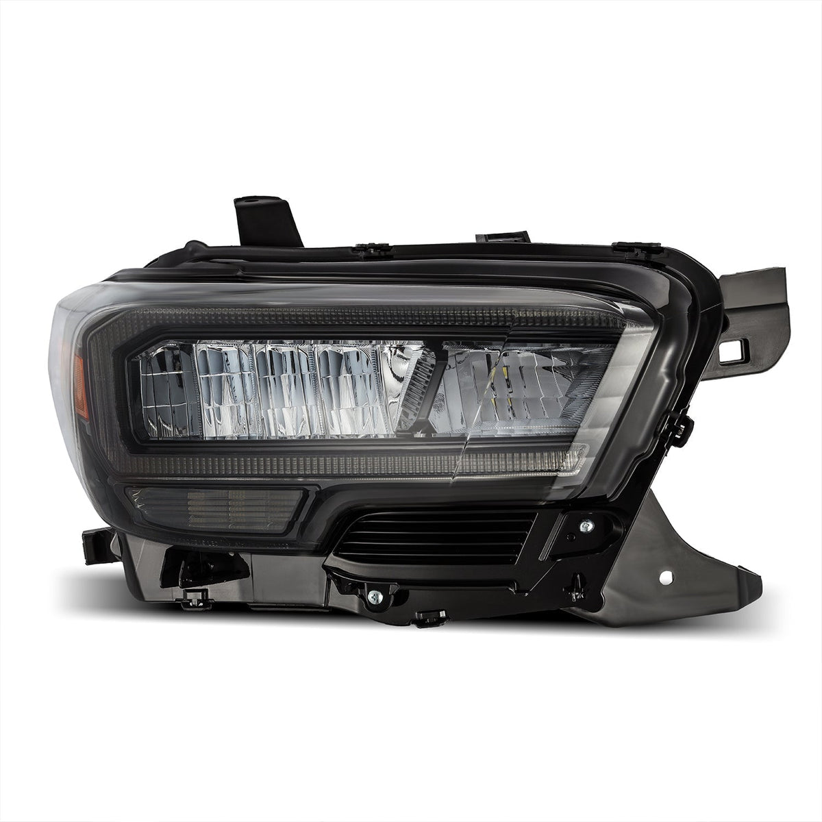 AlphaRex 16-23 Toyota Tacoma LUXX-Series LED Crystal Headlights - Alpha-Black - 880702 for 2016-2023 Toyota Tacoma - alternat