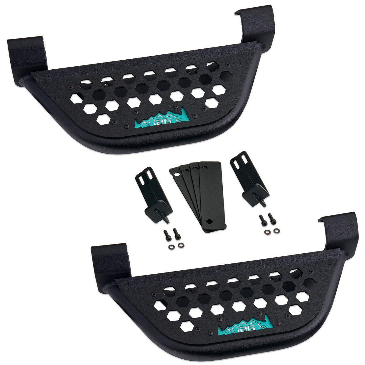 IAG EZ-Step Add-On (1 Pair) for 2018+ Jeep Wrangler 2 Door - IAG-BDY-J2101