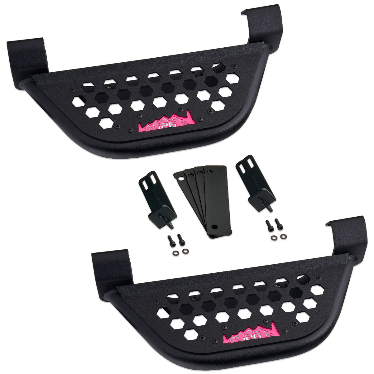 IAG EZ-Step Add-On (1 Pair) for 2018+ Jeep Wrangler 2 Door - IAG-BDY-J2101
