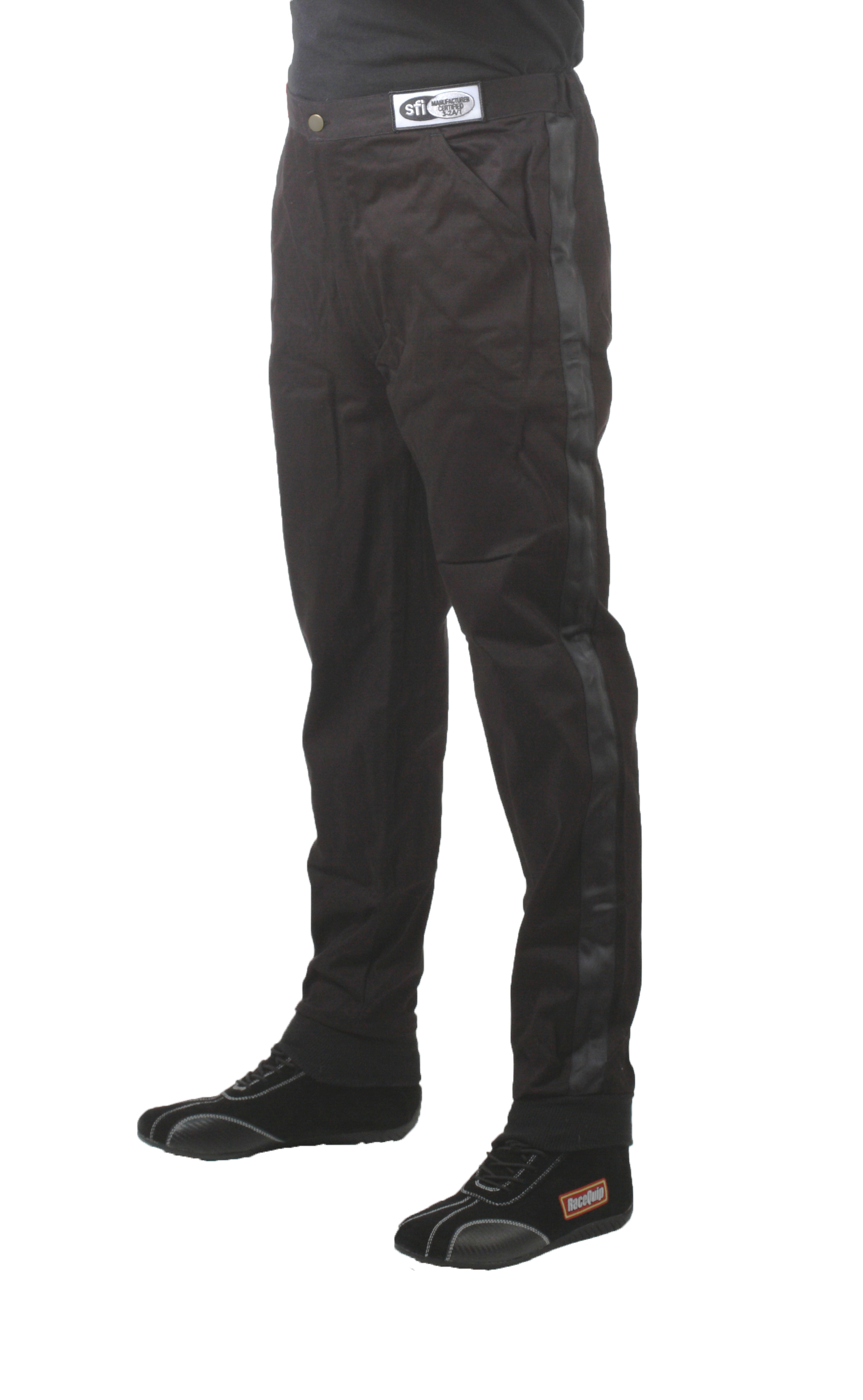 RaceQuip Black SFI-1 1-L Pants XL