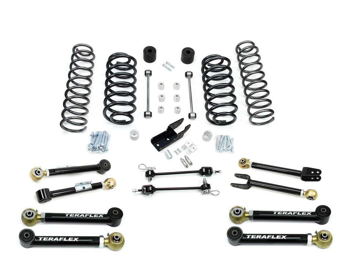 Teraflex TJ 3" Lift Kit W/ 8 Control Arms - Rhd