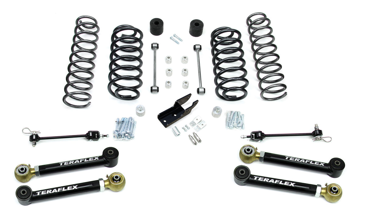 Teraflex TJ 4" Lift Kit W/ Lwr Control Arms - Rhd