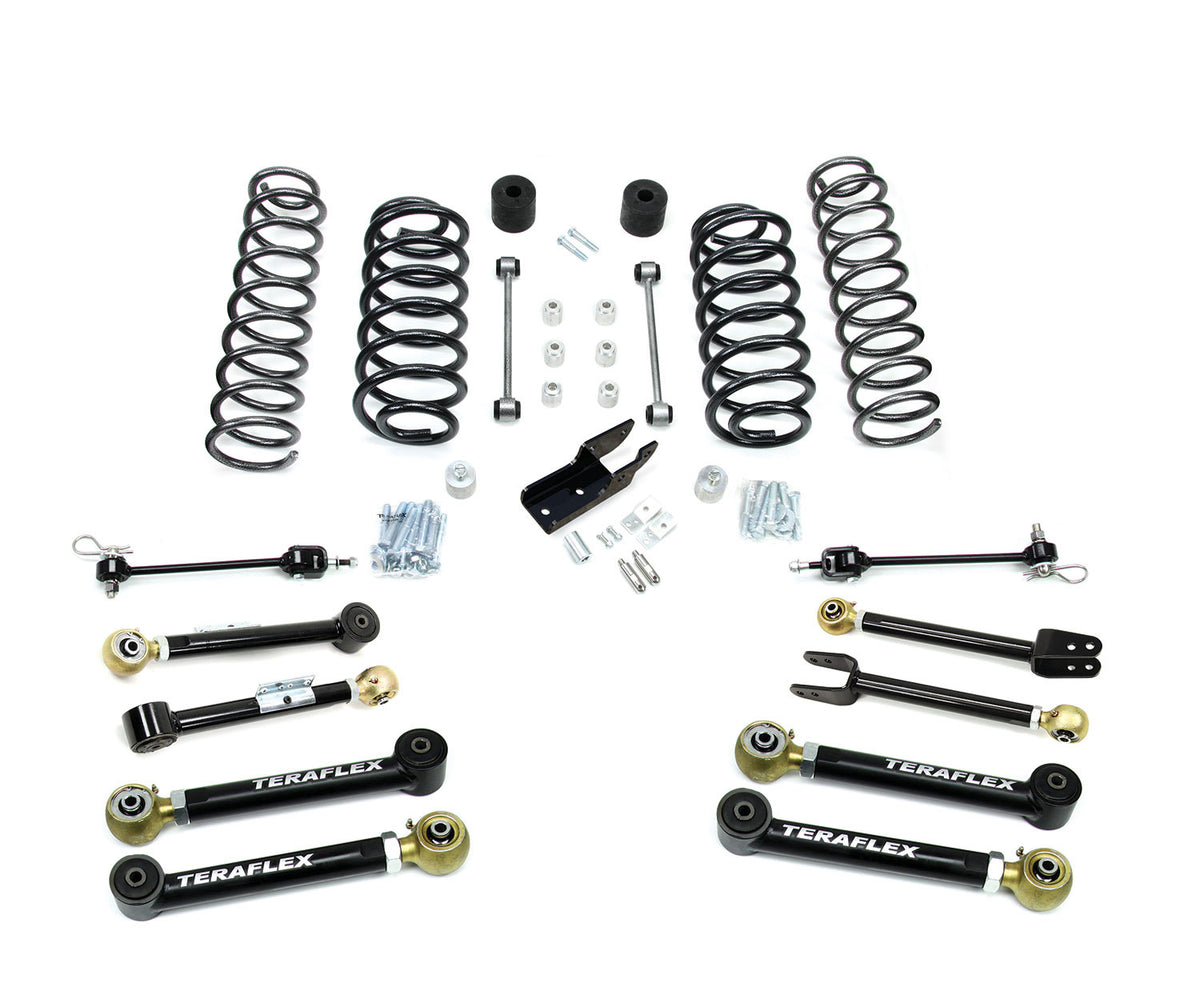 Teraflex TJ 4" Lift Kit W/ 8 Control Arms - Rhd