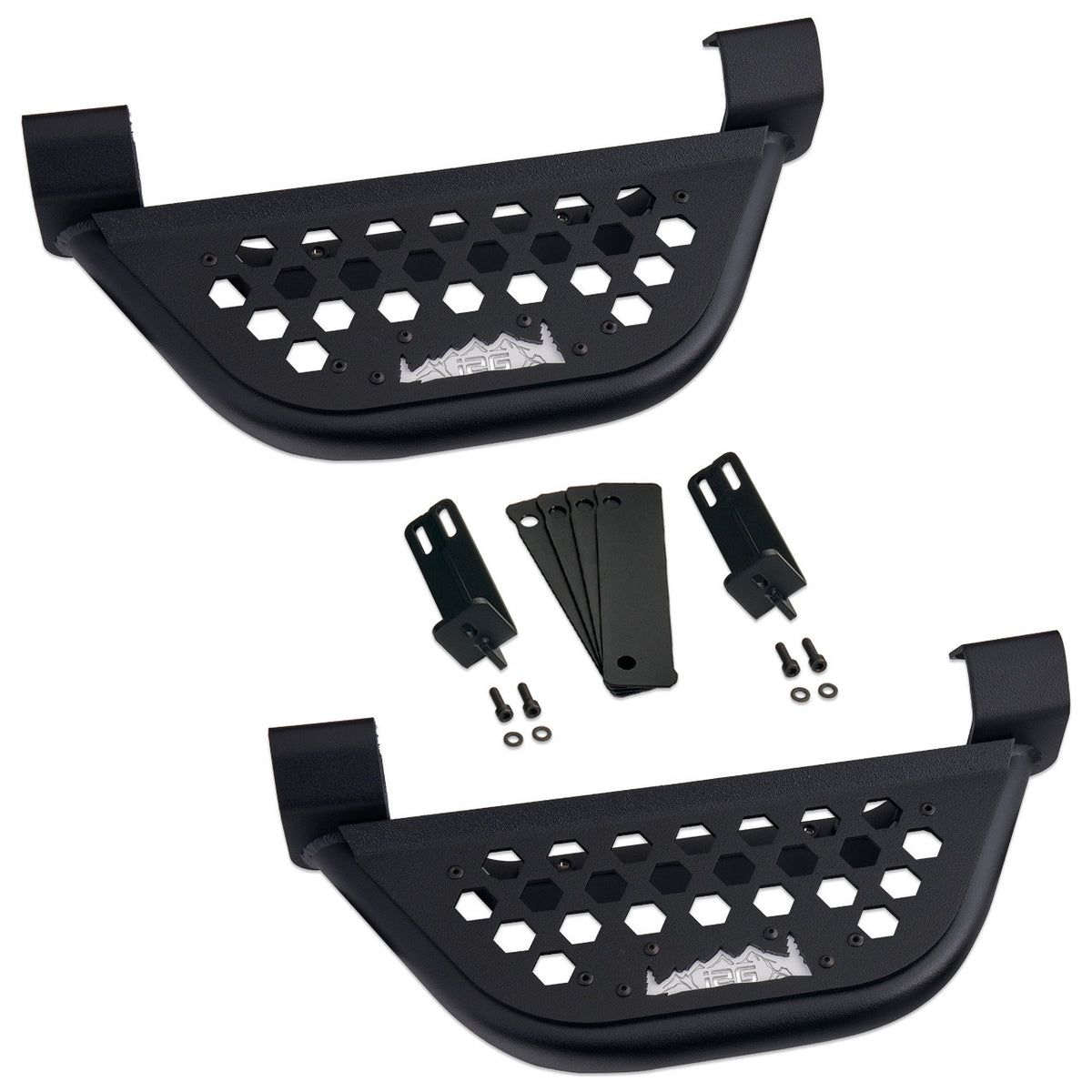IAG EZ-Step Add-On (1 Pair) for 2018+ Jeep Wrangler 2 Door - IAG-BDY-J2101