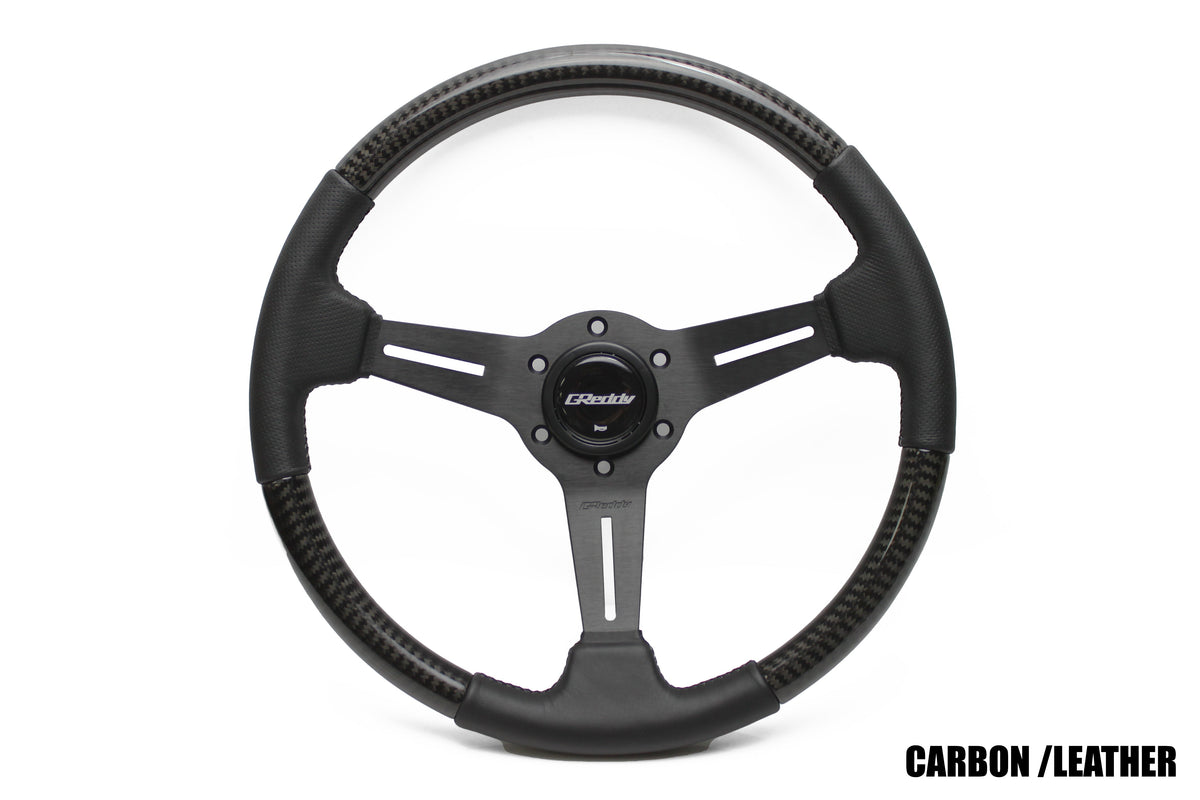 GReddy - GReddy Sport Steering Wheel Carbon - 16600007
