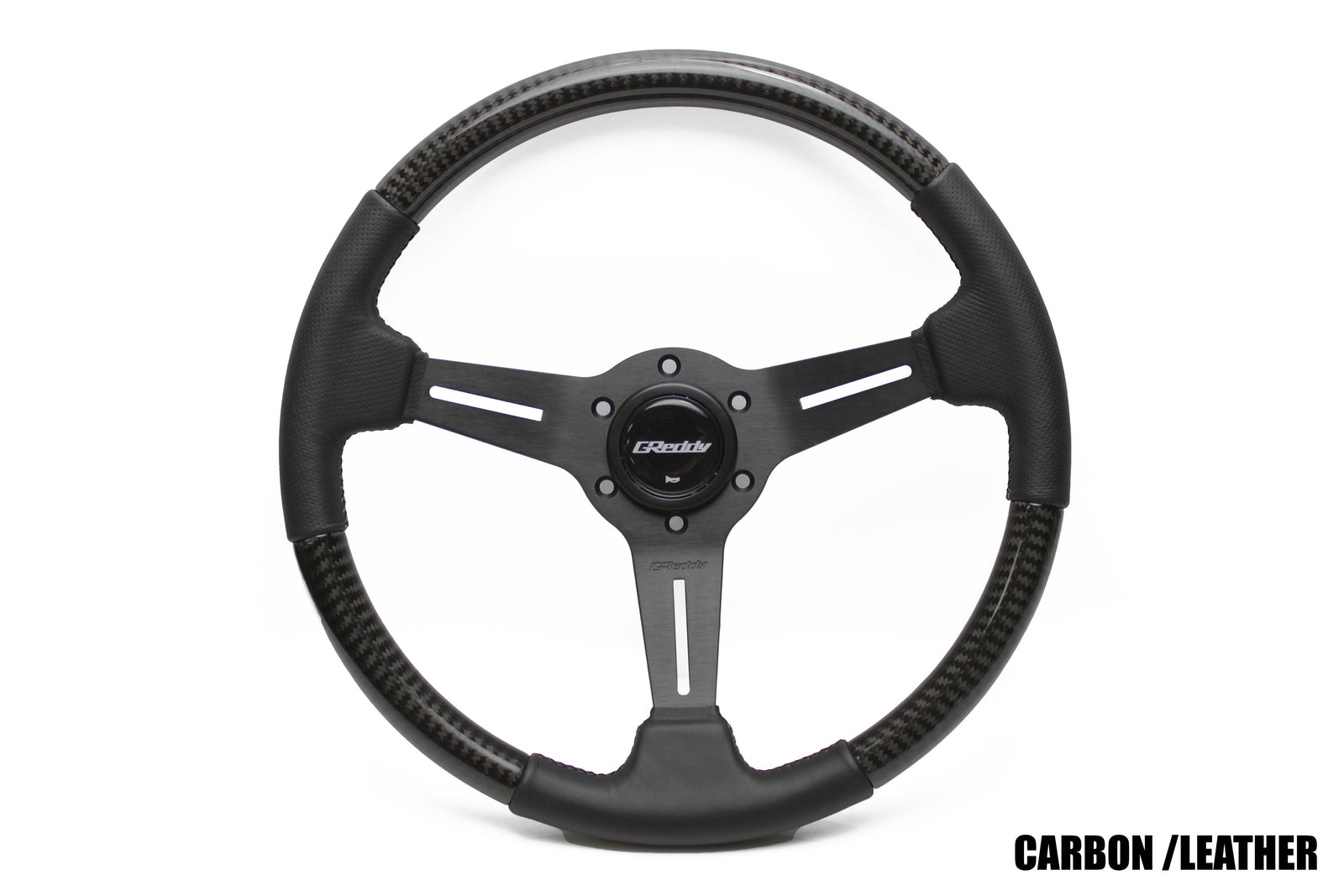 GReddy - GReddy Sport Steering Wheel Carbon - 16600007