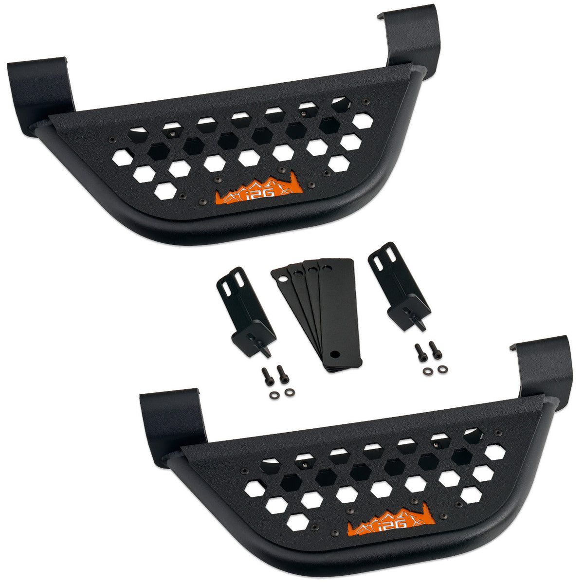 IAG EZ-Step Add-On (1 Pair) for 2018+ Jeep Wrangler 2 Door - IAG-BDY-J2101