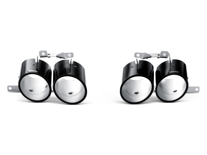 Akrapovic 10-14 Lamborghini Gallardo LP 570-4 Coupe/Spyder Tail Pipe Set (Carbon) - TP-CT/8
