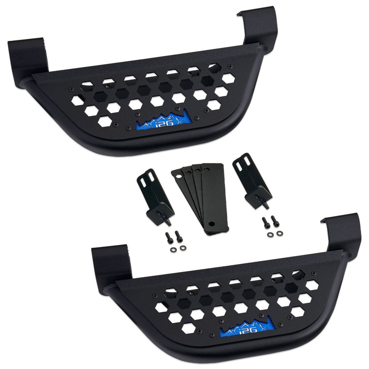 IAG EZ-Step Add-On (1 Pair) for 2018+ Jeep Wrangler 2 Door - IAG-BDY-J2101
