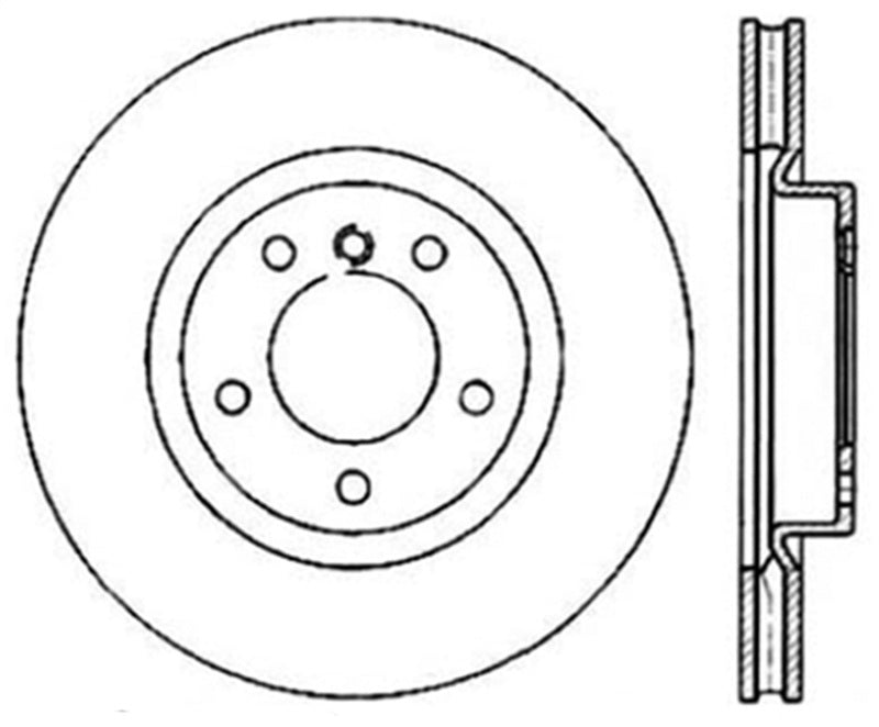 StopTech Slotted &amp; Drilled Sport Brake Rotor - 127.34039R