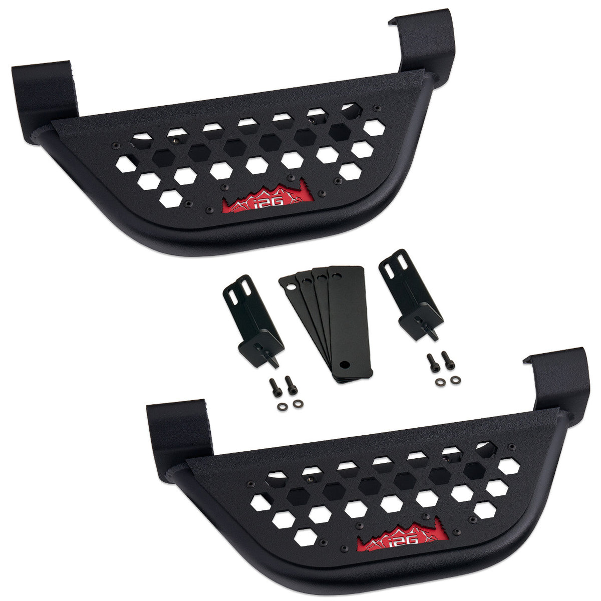 IAG EZ-Step Add-On (1 Pair) for 2018+ Jeep Wrangler 2 Door - IAG-BDY-J2101
