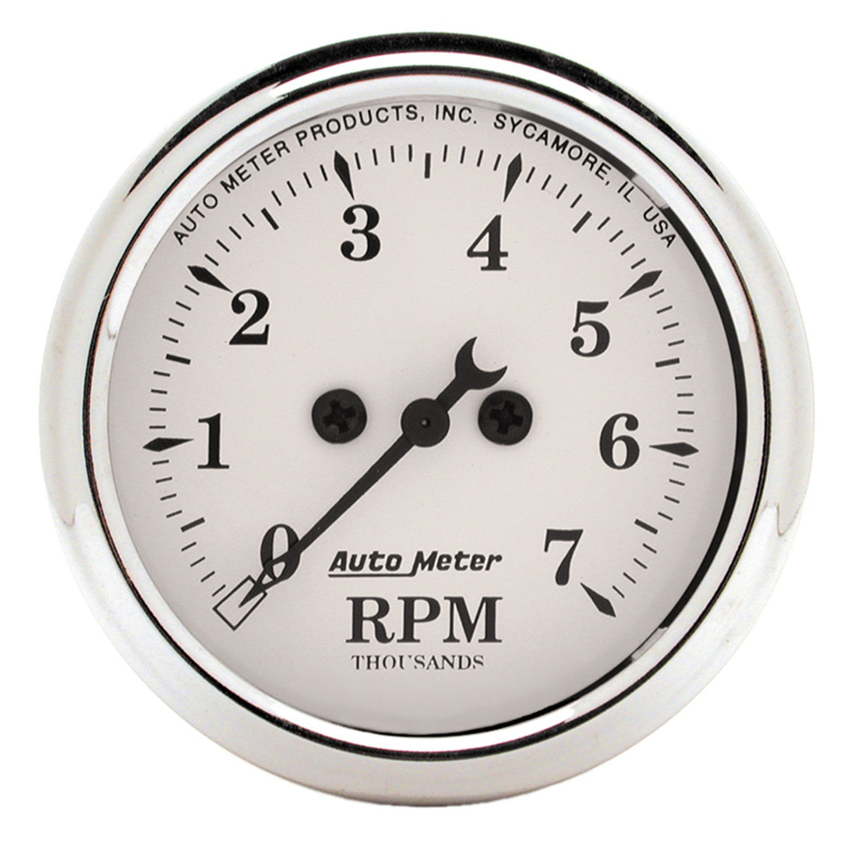 Autometer 2 1/16 inch 7000rpm Old Tyme Tachometer (52.4mm) - 1694