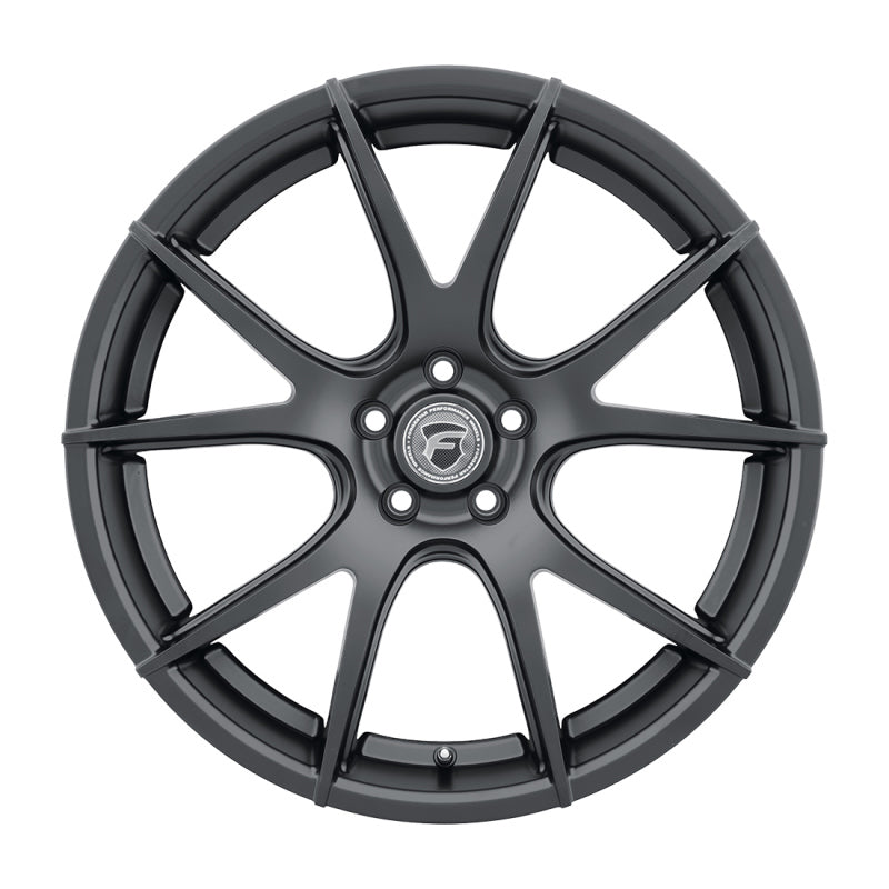 Forgestar CF5V 19x9 / 5x120 BP / ET38 / 6.5in BS Satin Black Wheel - F12299021P38