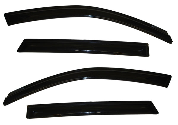 AVS 11-15 Kia Sorento Ventvisor Outside Mount Window Deflectors 4pc - Smoke - 94187 for 2011-2015 Kia Sorento - front view