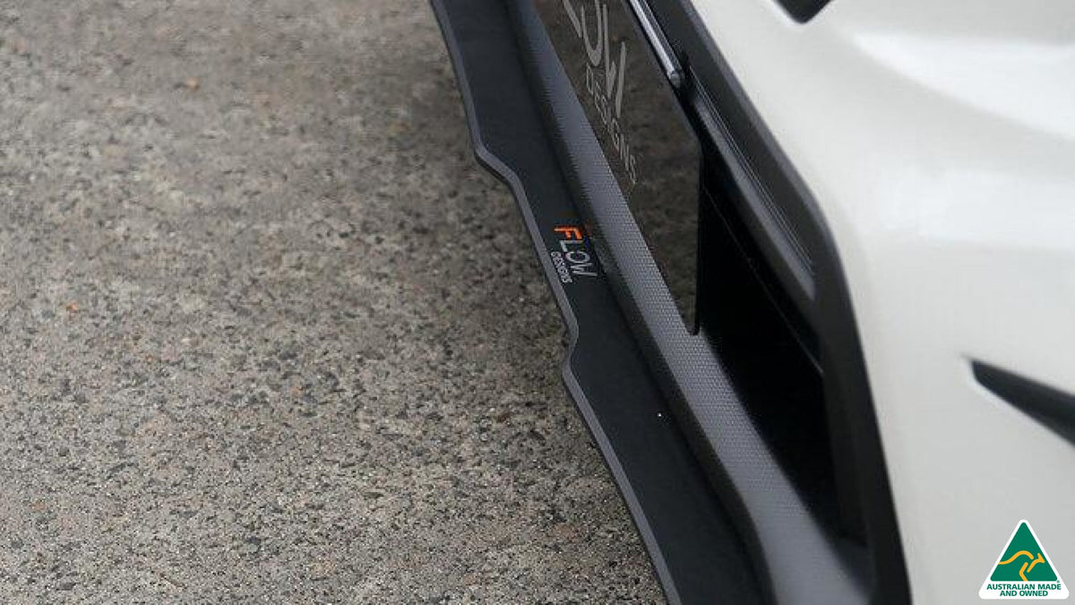 Subaru VA WRX &amp; WRX STI Front Lip Splitter Extensions