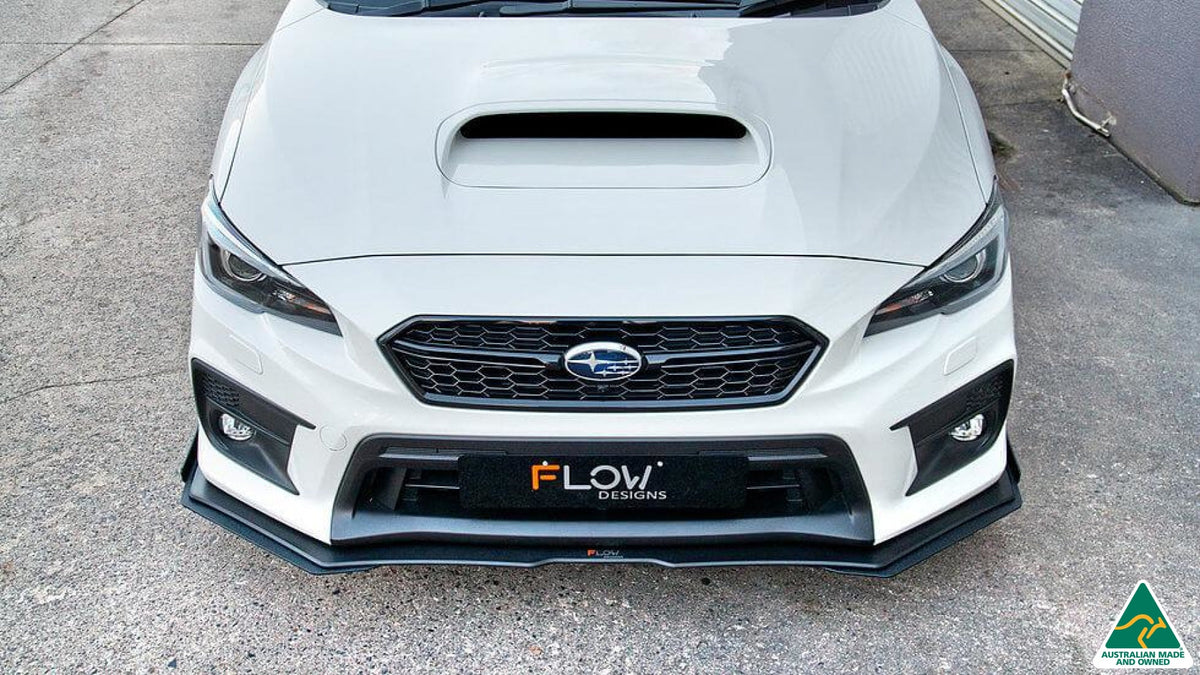 Subaru VA WRX &amp; WRX STI Front Lip Splitter Extensions