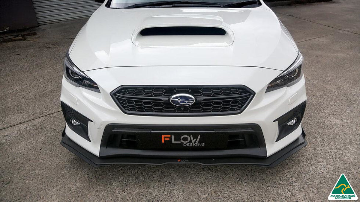 Subaru VA WRX &amp; WRX STI Front Lip Splitter Extensions