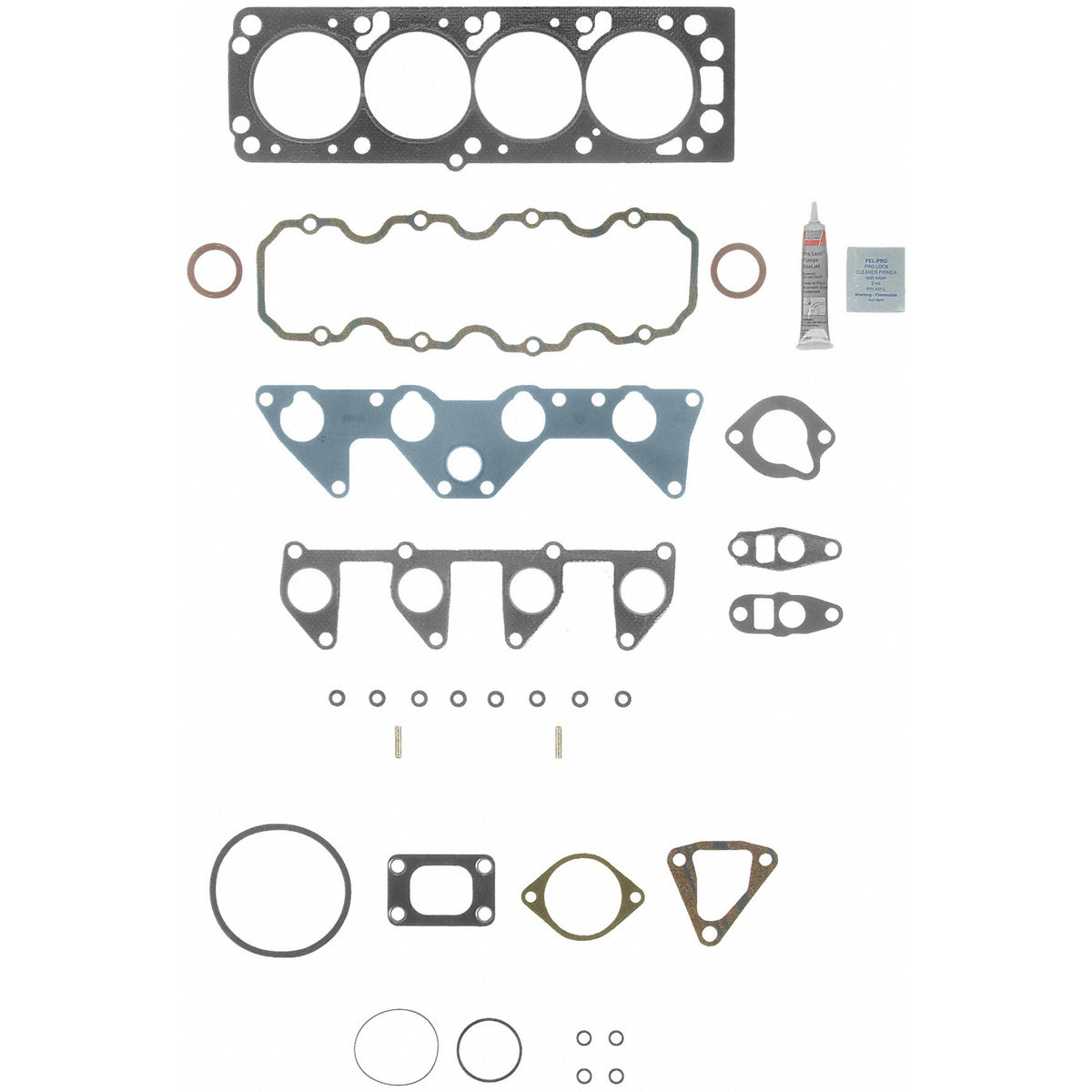 Fel-Pro Pontiac Grand Am HS 9472 PT-1 PermaTorque Engine Cylinder Head Gasket Set - HS9472PT1 for 1987-1990 Pontiac Sunbird - front view