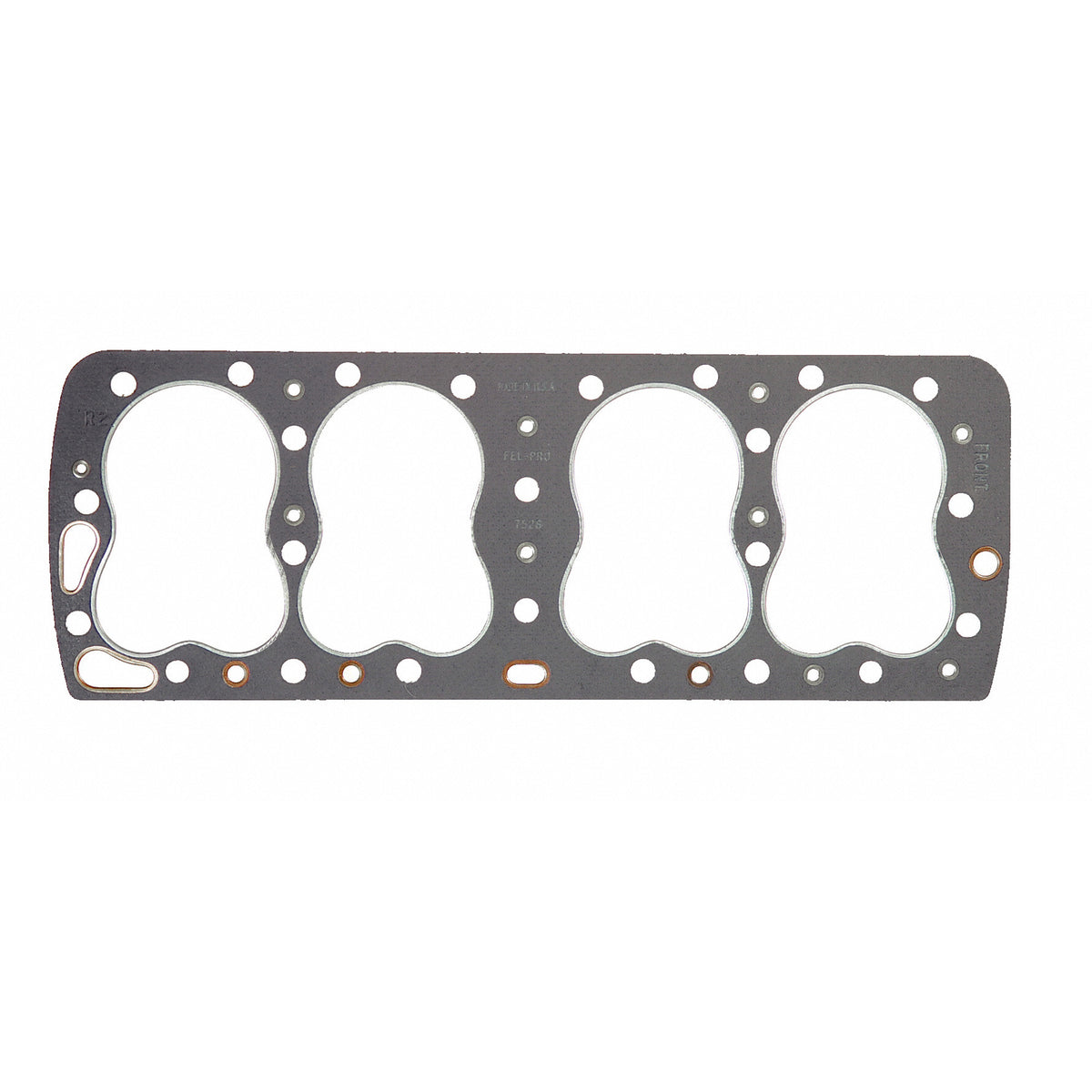 Fel-Pro 7526 B Fiber-faced head gasket material Engine Cylinder Head Gasket - 7526B - front view