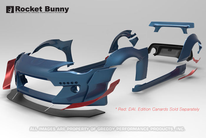 GReddy - Rocket Bunny ZN6 (V2) Aero V2 - Scion FR-S / Subaru BRZ - full kit in-stock - 17010235