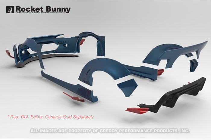 GReddy - Rocket Bunny ZN6 (V2) Aero V2 - Scion FR-S / Subaru BRZ - full kit in-stock - 17010235