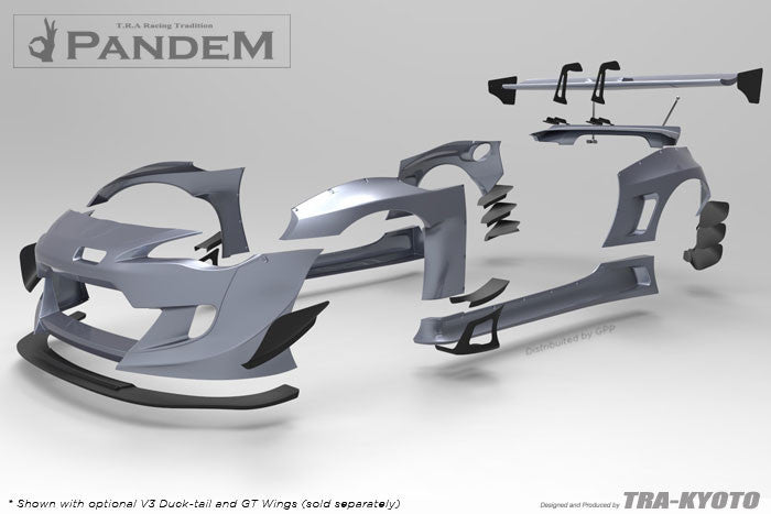 GReddy - Pandem ZN6 (V3) (V3.5) Aero - Toyota 86 / Scion FR-S / Subaru BRZ - full kit in-stock - 17010277